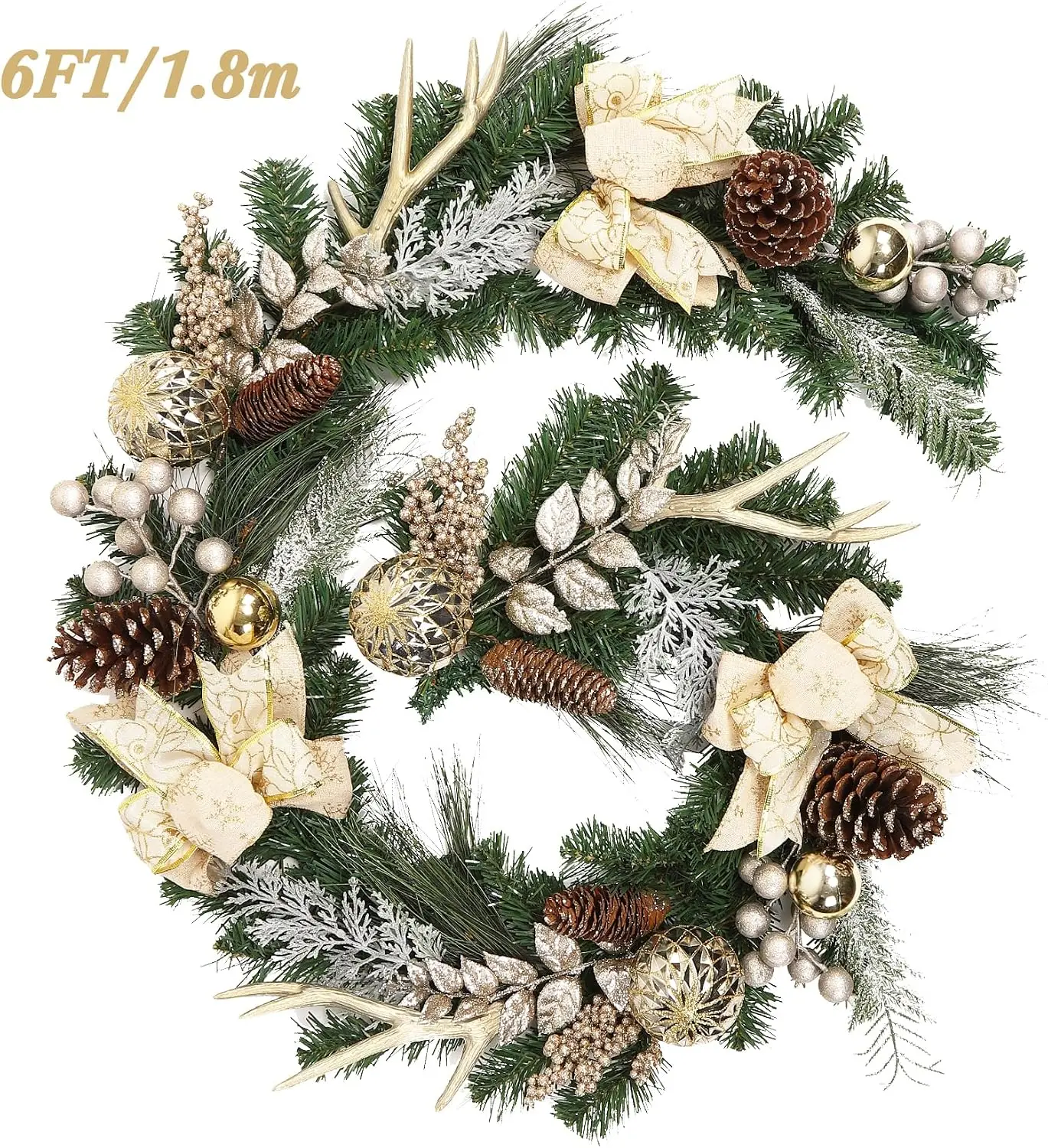 Led Fairy String Lights - Guirlande de Noël pré-éclairée Garvee de