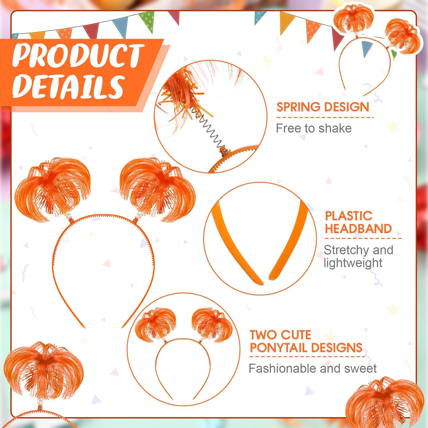 6/12 pièces de bandeaux à pomp - Tinsel Garland Decoration avis et prix