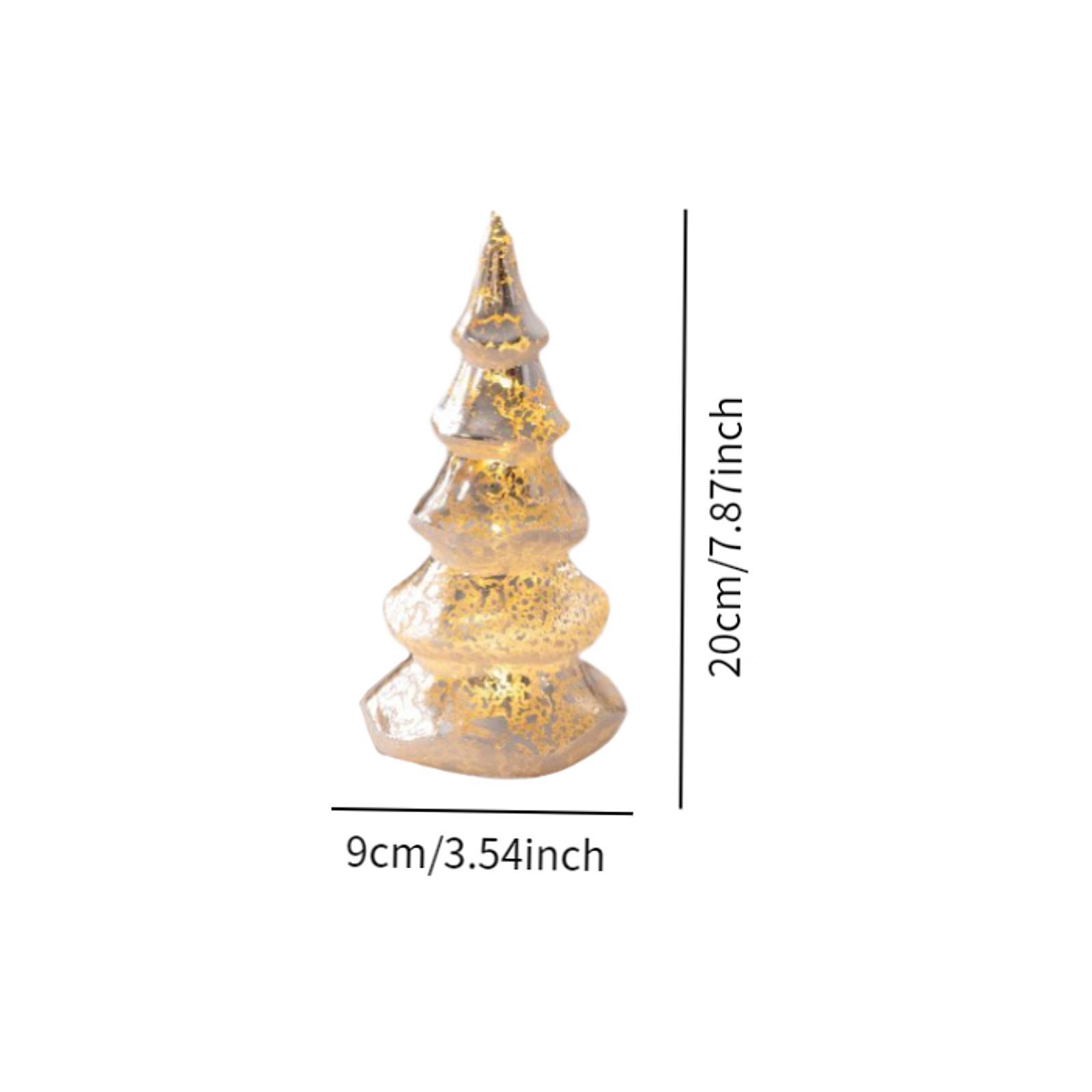 Figurine de Noël en verre, déc - Christmas Tree Artificial avis et prix