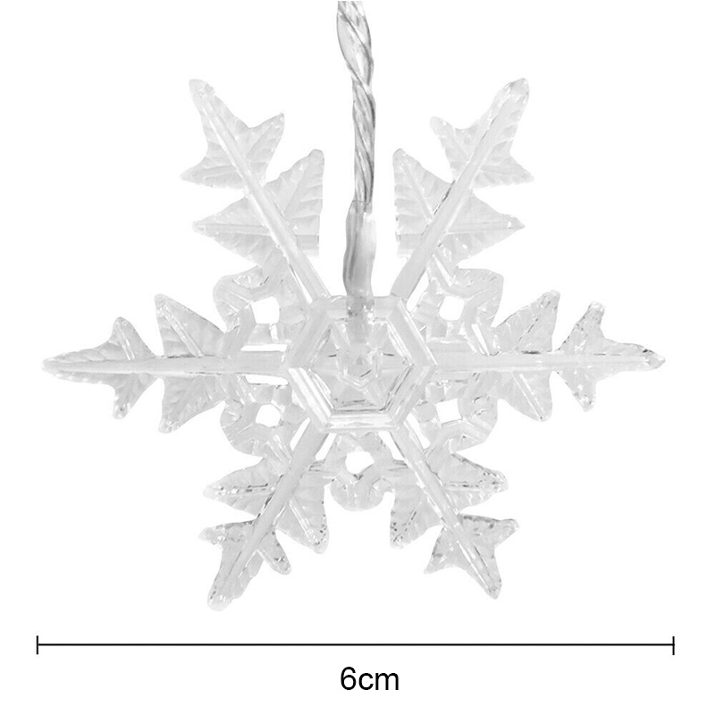 Rideau lumineux LED flocon de  - Led Fairy String Lights avis et prix