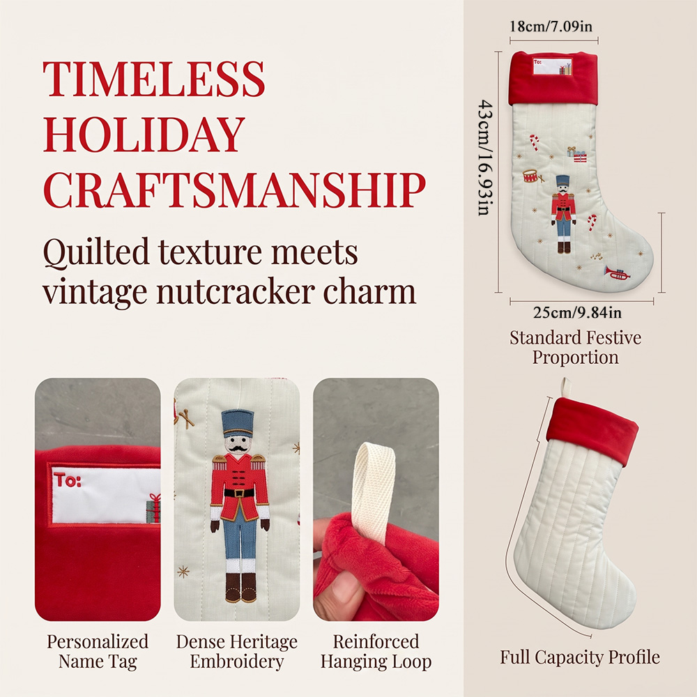 Chaussette de Noël personnalis - Christmas Stocking Hanging avis et prix