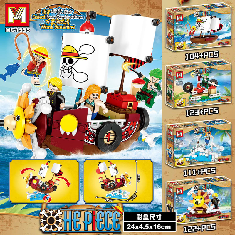 4-en-1 One Piece THOUSAND SUNN - Lego Set Technic avis et prix