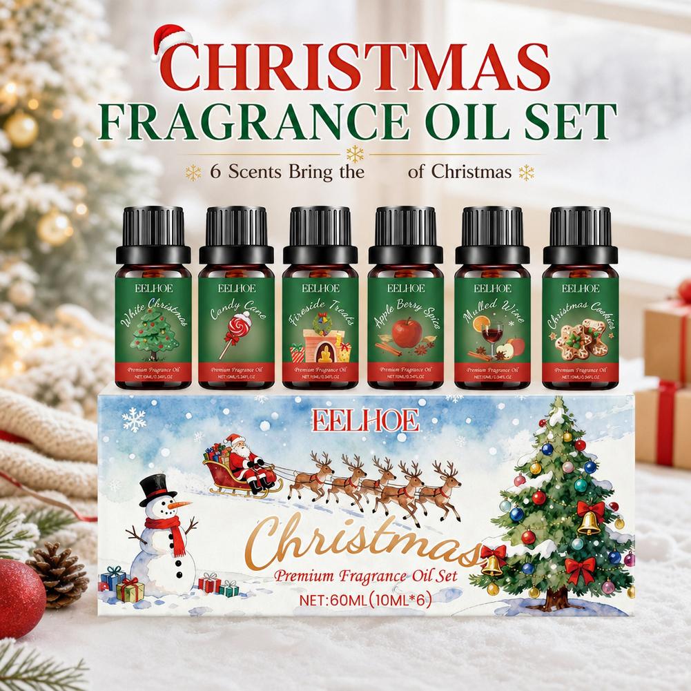 Coffret cadeau de Noël 6 en 1, - Holiday Candle Set avis et prix